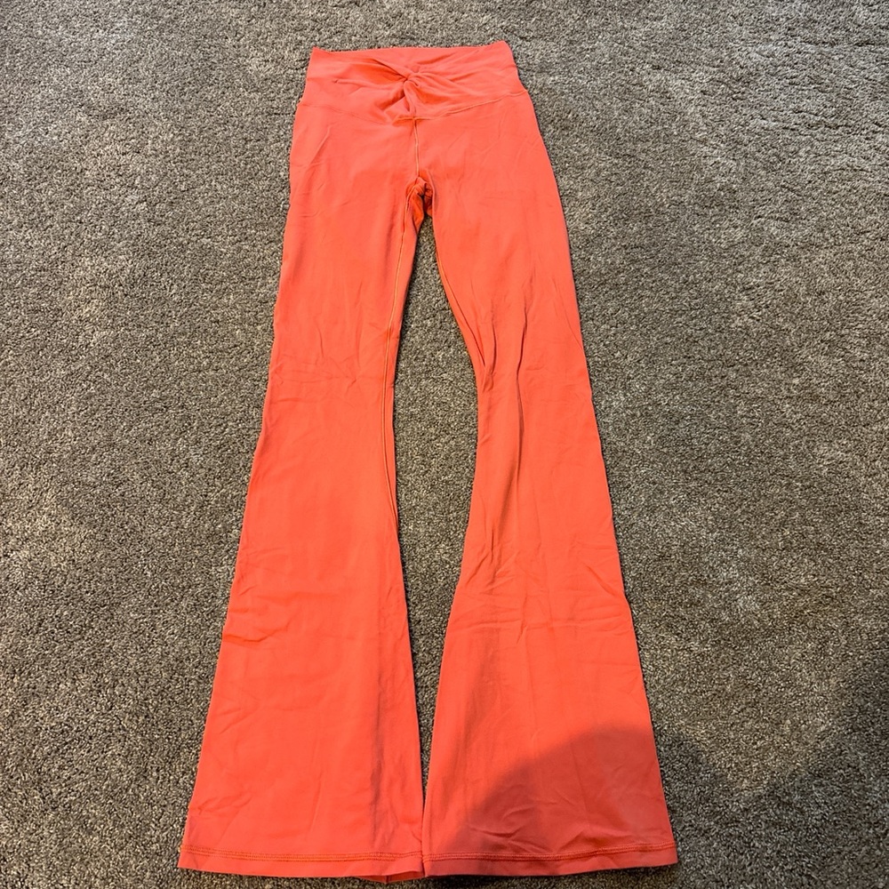 Aerie Coral Boot Cut Flare Pants